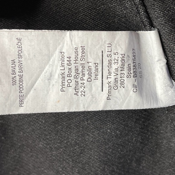 Oversized Jean Distressed Denim Jacket 100% Cotton Size 2 Pockets - Picture 15 of 16